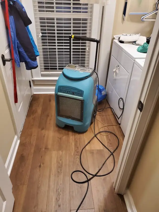Commercial dehumidifier deployed for Crawl Space Restoration in Rio del Mar